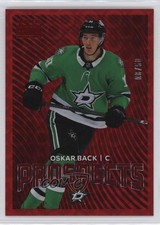 2024-25 Skybox Metal Universe Premium Prospects Star Rubies 8/50 Oskar Back 0d18