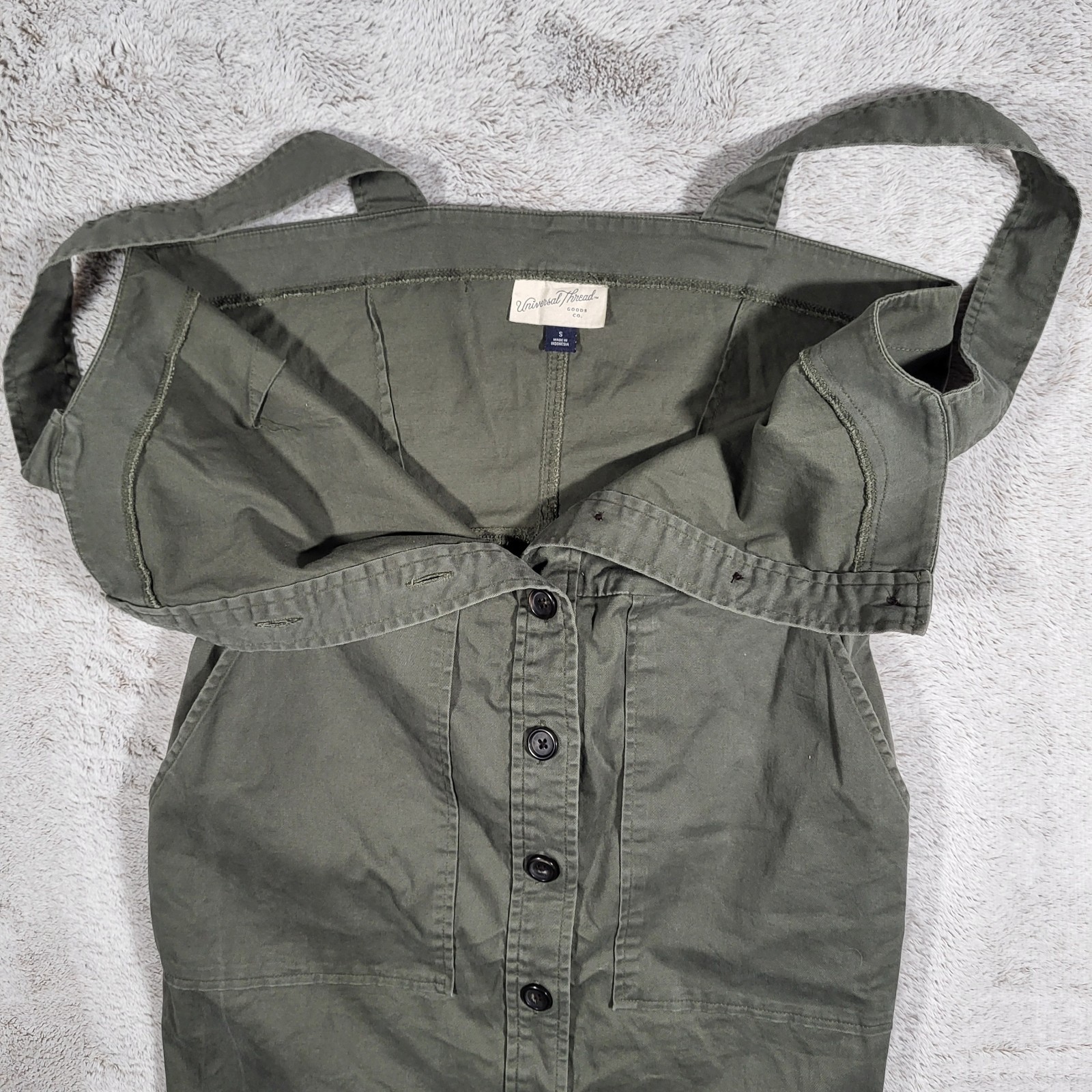 Universal Thread Button Down Sundress Women's Sma… - image 4