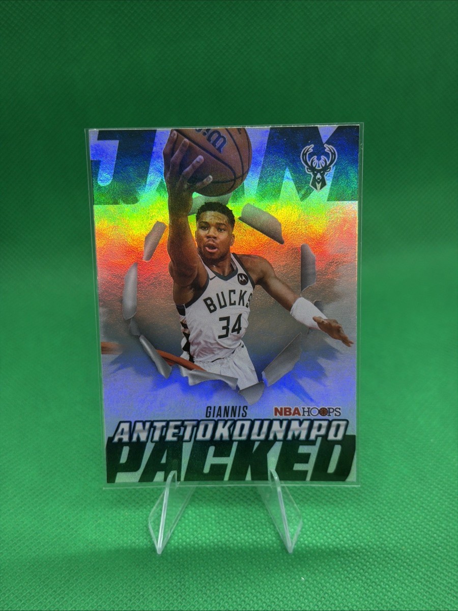 2025-26 Topps NBA Hoops Giannis Antetokounmpo Jam Packed Foil