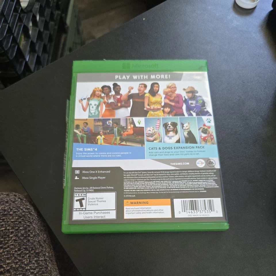 Sims 4: Plus - Paquete Gatos y Perros - Microsoft Xbox One Foto 2 de 3