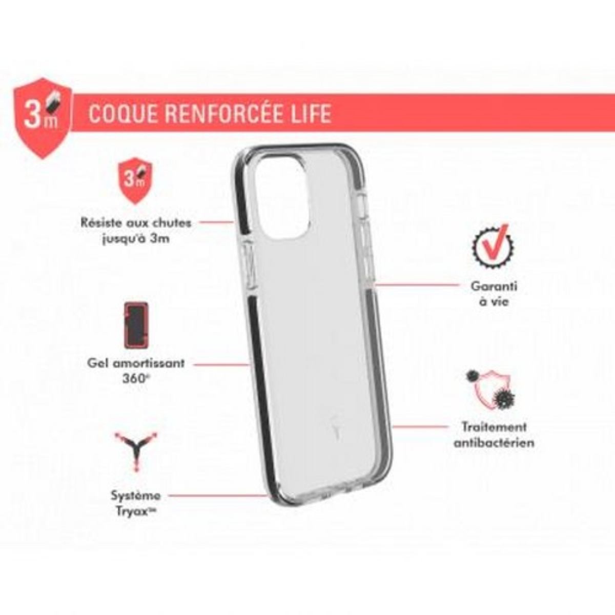 Coque iPhone 12 Pro Max antichoc Force Case LIFE avec angles renforcés - 2