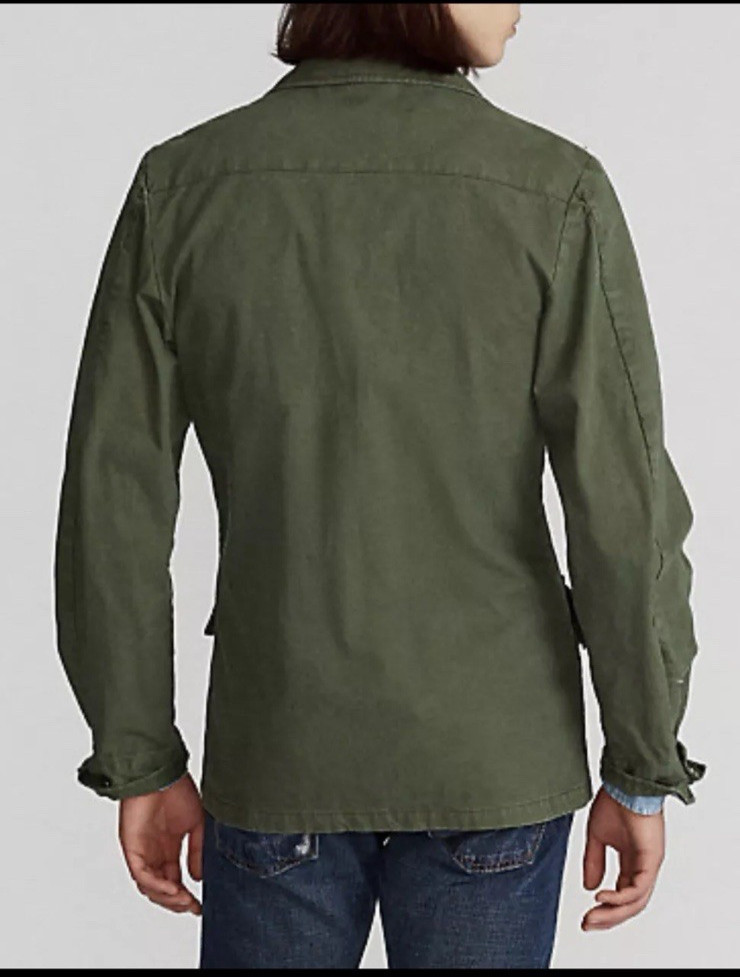 Polo Ralph Lauren Men's Green Ripstop Utility Jacket Size 38 R RRP£695 (45) image 3