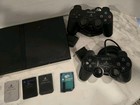 Sony PlayStation 2 Slim Black SCPH-70012 Bundle-2 Controllers & 4 Memory Cards  — photo 5