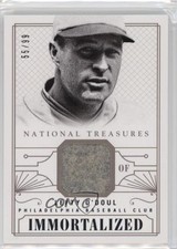 2014 Panini National Treasures Immortalized 55/99 Lefty O'Doul #8 3c6