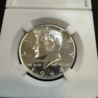 1964 50C (Proof) Kennedy Half Dollar Accented Hair Fresh From Mint Set