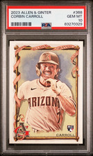2023 Topps Allen & Ginter Corbin Carroll #368 PSA 10 GEM MINT (ROOKIE CARD)