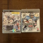 Madden NFL 25 Anniversary edition & Madden 17 Sony PlayStation 3 / PS3 Lot Games