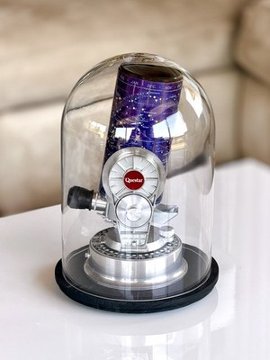 Large Hand Blown Glass Display Dome for Questar 3.5in Telescope FREE SHIPPING
