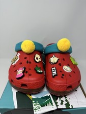 Crocs South Park Cartman Classic Clog Shoes Mens Size 8 Multi Slip On Comfort