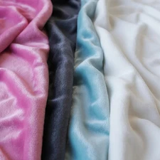 Luxurious Minky Fabric by the Yard 60” Wide | Ultra Soft 3mm Plush for Blankets
