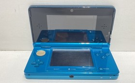 Nintendo 3DS (CTR-001) Handheld with Charger - Aqua Blue