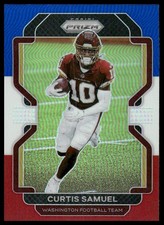Curtis Samuel 2021 Panini Prizm #209 Red White and Blue Washington Football Team