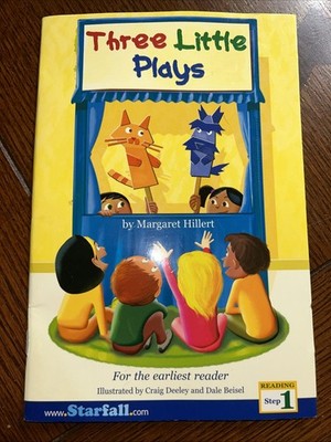 Three Little Plays by Margaret Hillert Reading Step 1 (2005, Trade Paperback)