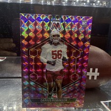 2024 Panini Mosaic Darius Robinson Arizona Cardinals Rookie Mosaic Prizm #327