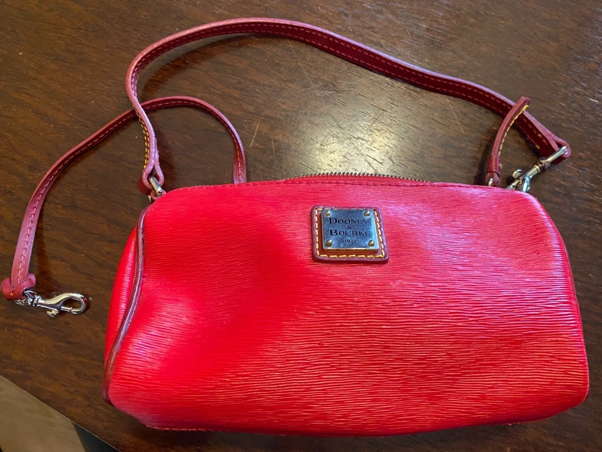 Dooney and Bourke Mini Barrel Bag - red - Pre-Owned