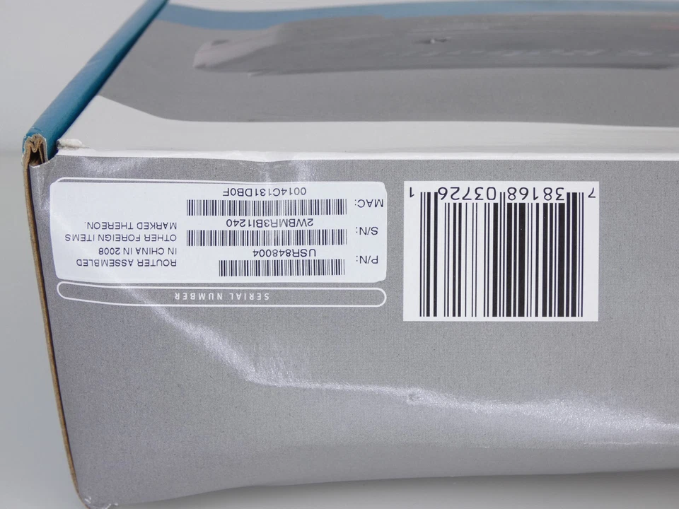 Broadband Router High Speed Internet Sharing US Robotics Model 8004 - Image 3 of 4