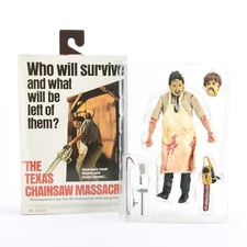 The Texas Chainsaw Massacre Leatherface 7" Action Figure Horror Moives Open Box