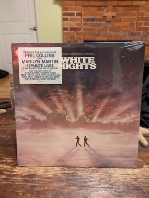 WHITE NIGHTS 1985 Vintage ORIGINAL SOUNDTRACK Album FACTORY SEALED Phil Collins