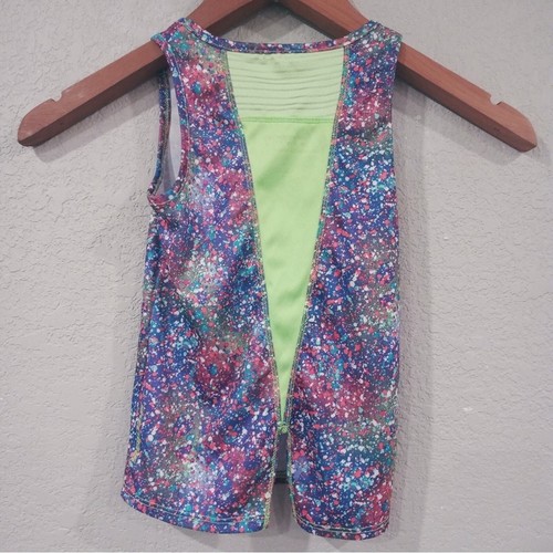 Skecher Active Girls Sz 4 Colorful Activewear Tank Top Summer - Picture 2 of 8