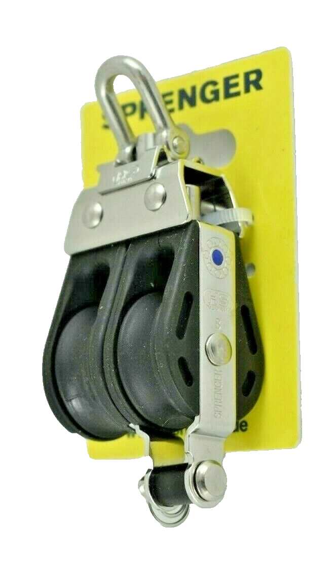 SprengerS-Block Needle Bearing 8mm 2 Sheaves, Swivel, Becket 35654 400 00