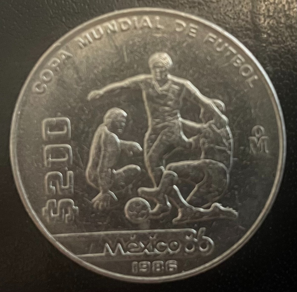 1986 MEXICO 200 PESOS COPA MUNDIAL DE FUTBOL COIN | eBay