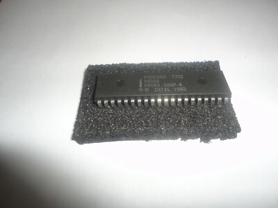 INTEL40 PIN DIP IC P8049AH7702 USED BY VARIOUS BRANDS AND MODELS.