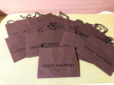 Luis Vuitton Leere Geschenk Papiertüten 12 Stück Excellent JAPAN