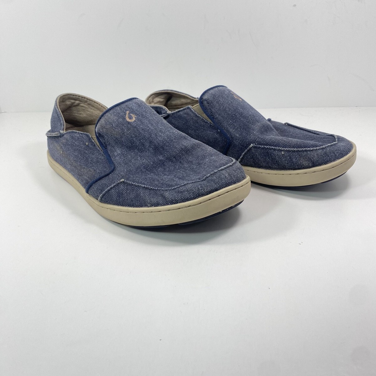 OluKai Nohea Lole Slip On Casual Boat Shoes Loafers Mens 7  display picture 1
