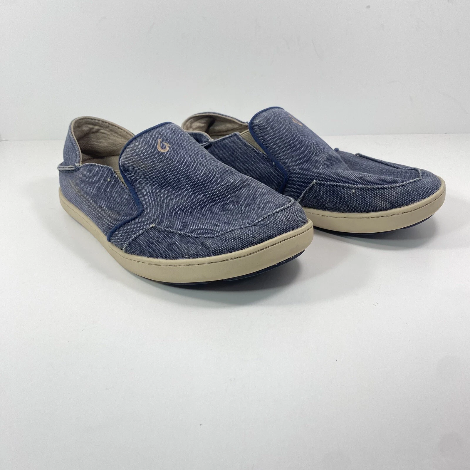 olukai slip on casual boat loafers shoes