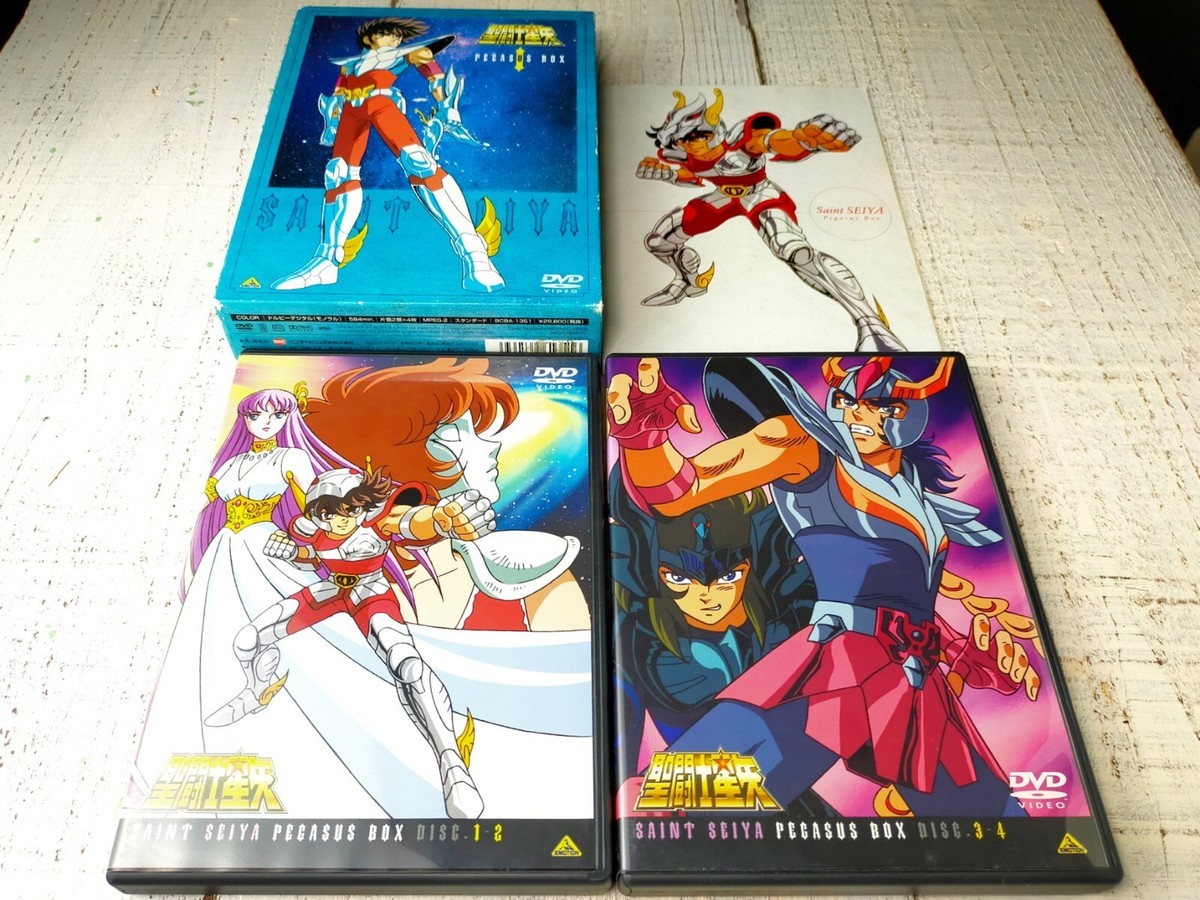 Saint Seiya Knights of the Zodiac DVD Pegasus Box Disc 1-4 24 