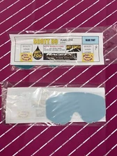 Rip n Roll Replacment Lens Blue Tint Plain Lens Scott 89 Motocross Goggles