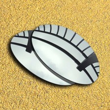 Polarized Lenses Replacement for-OAKLEY Eye Jacket Redux OO9438-Silver Mirror