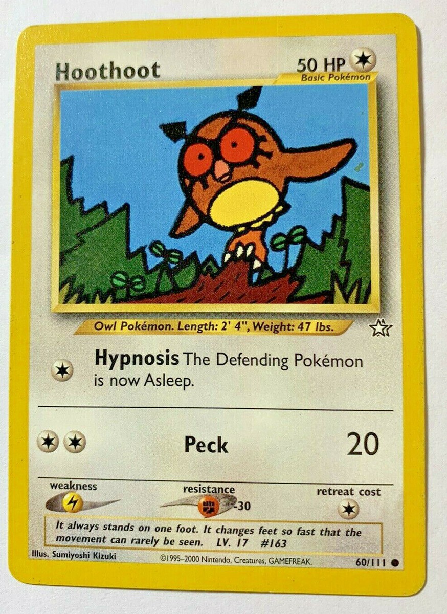 pokemon card hoothoot Hoothoot 143/202 Reverse Holo main image 1