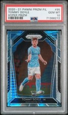 2020 Panini Prizm Premier League 95 Tommy Doyle Hyper Prizm PSA 10