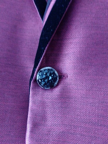 BOYS JK ETHIC WEAR 4PIECE SHINY SUIT BURGUNDY/ MAROON /RED AGE 8-9 - Picture 2 of 10