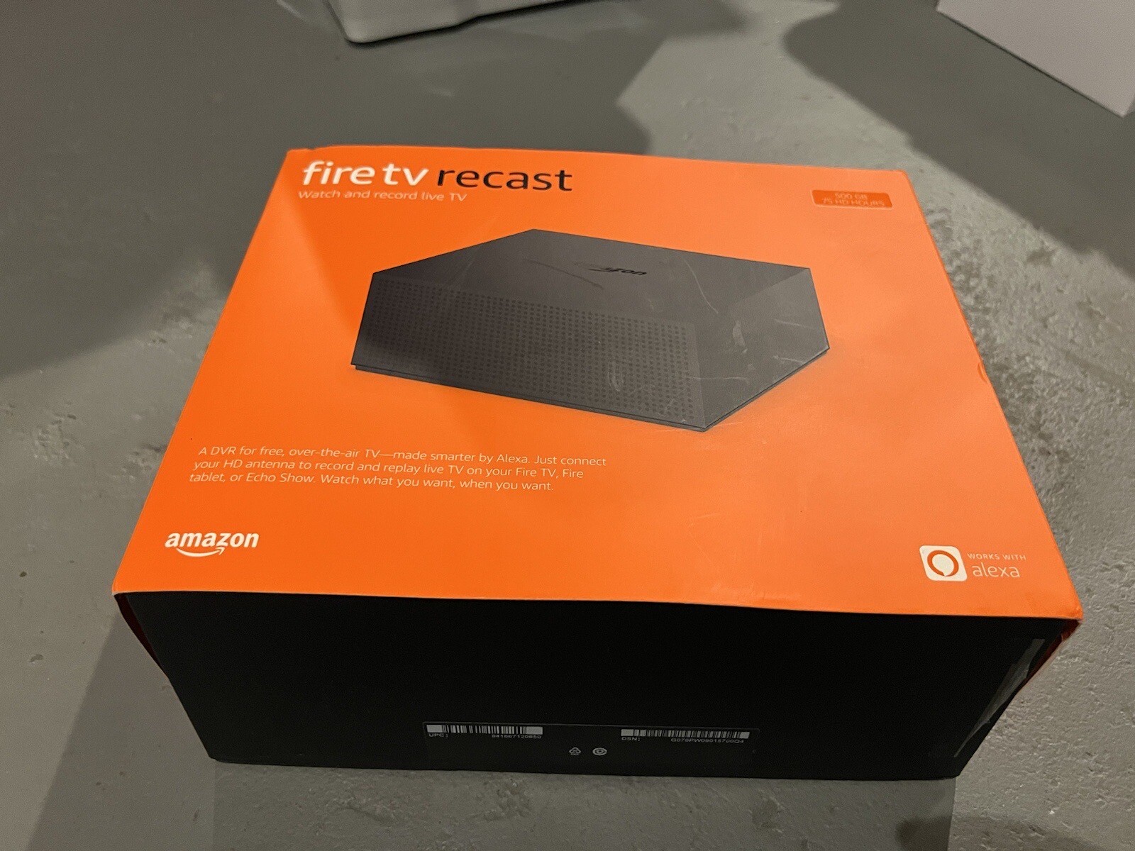 Amazon Fire TV Recast 500GB OvertheAir DVR 841667120850 eBay