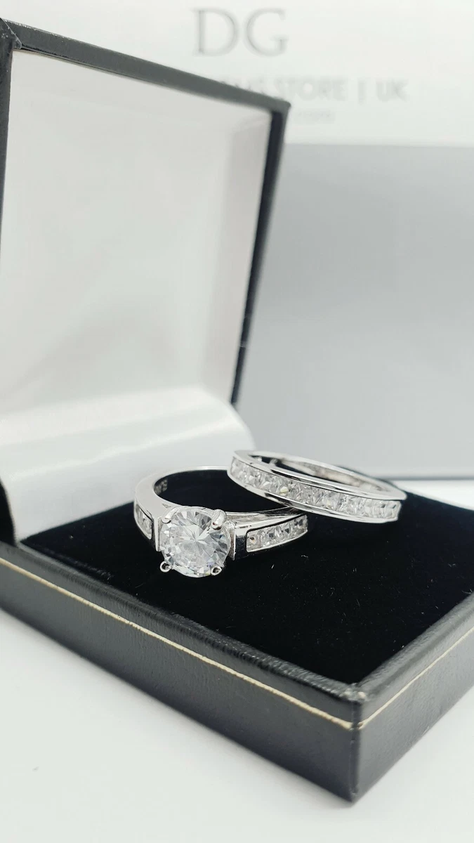 Twin set wedding rings store