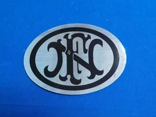 FNH FIREARMS DECAL/STICKER 5" X 3 1/2" OVAL