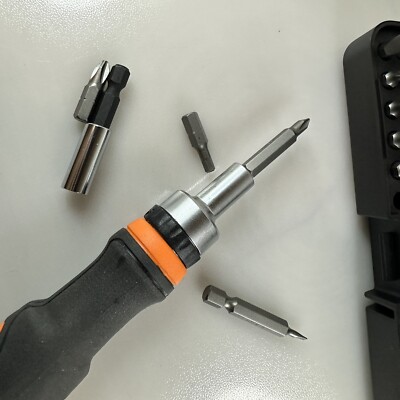 NEW Tactix 71 Piece Premium Screwdriver & Bit Set in a