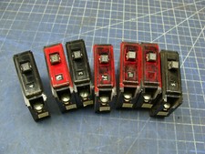 WESTINGHOUSE QUICKLAG-B 20 AMP CIRCUIT BREAKERS, LOT OF 7