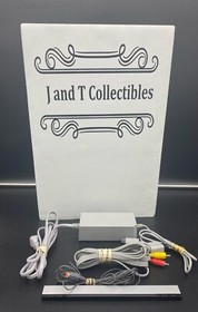 Nintendo Wii Console Bundle White RVL-001, 2 Genuine Controllers, Wii Sport, OEM