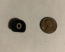 Vintage Royal Typewriter Touch Control Replace Key “O”, Brown with White Letter thumbnail