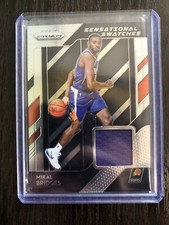 2018-19 Panini Prizm MIKAL BRIDGES Sensational Swatches Jersey Relic #90 Suns