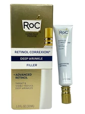 R0C ROC  Deep Wrinkle Filler Target & Visibly Reduce Deep Wrinkles 1.0oz/30ml