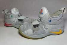 Nike PG 2.5 Playstation Paul George Wolf Grey Light Up Shoes 5.5y