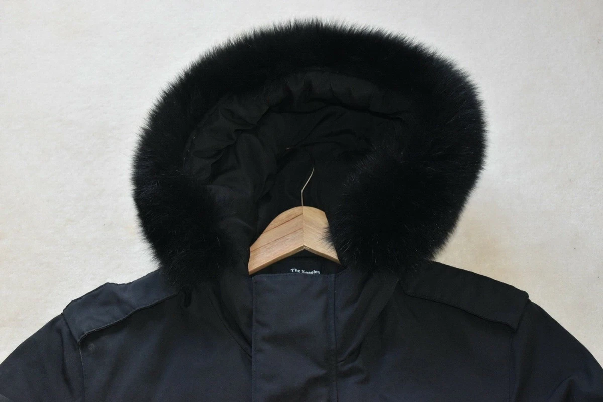 Kooples parka clearance with fur collar