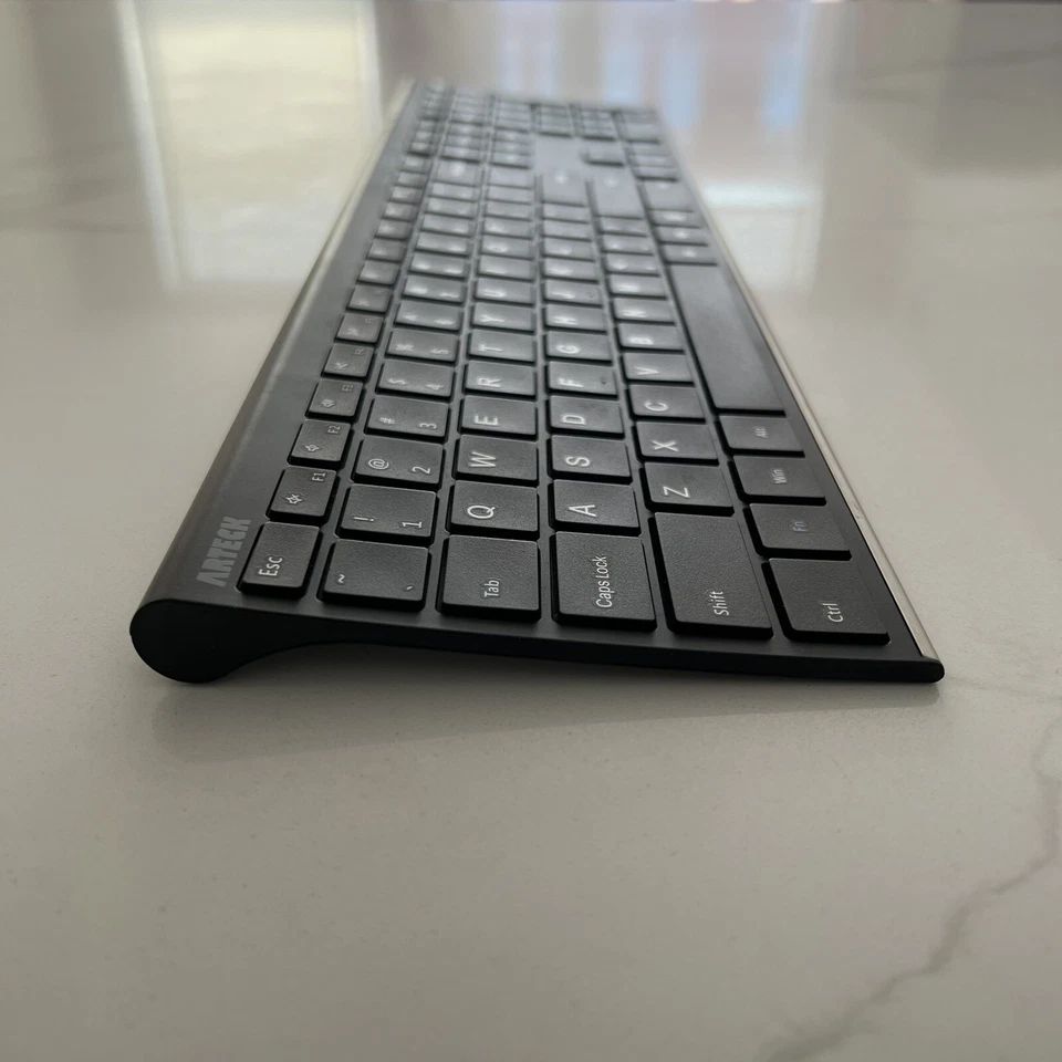 ARTECK HW192 Wireless Keyboard Stainless Steel Ultra Slim - Image 2 of 4