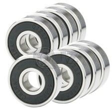8x 608-2rs ABEC-3 Ball Bearing 8mm x 22mm x 7mm 3D Printer Prusa Mendel RepRap