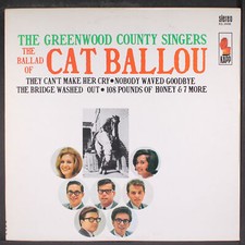 GREENWOOD COUNTY SINGERS: cat ballou KAPP 12" LP 33 RPM