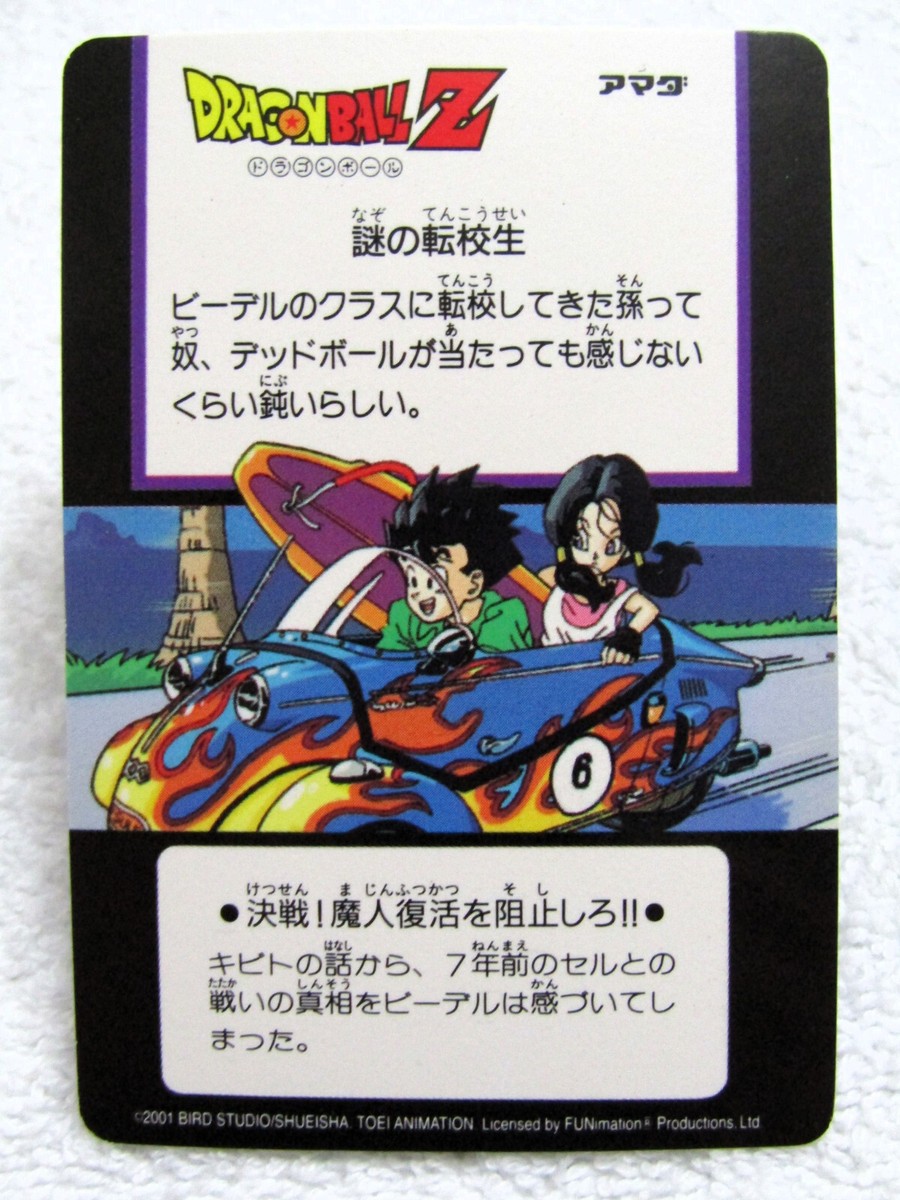 少年漫画 collector's hight 2001 Dragon Ball Z DBZ Hero Collection Goku, Vegeta